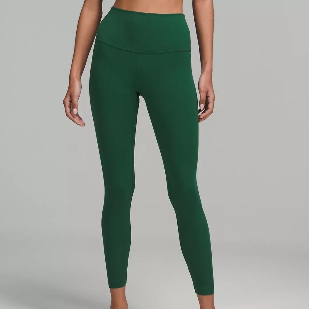 NWT Lululemon Everglade Green Align HR Tight 25” Leggings - Picture 4 of 11